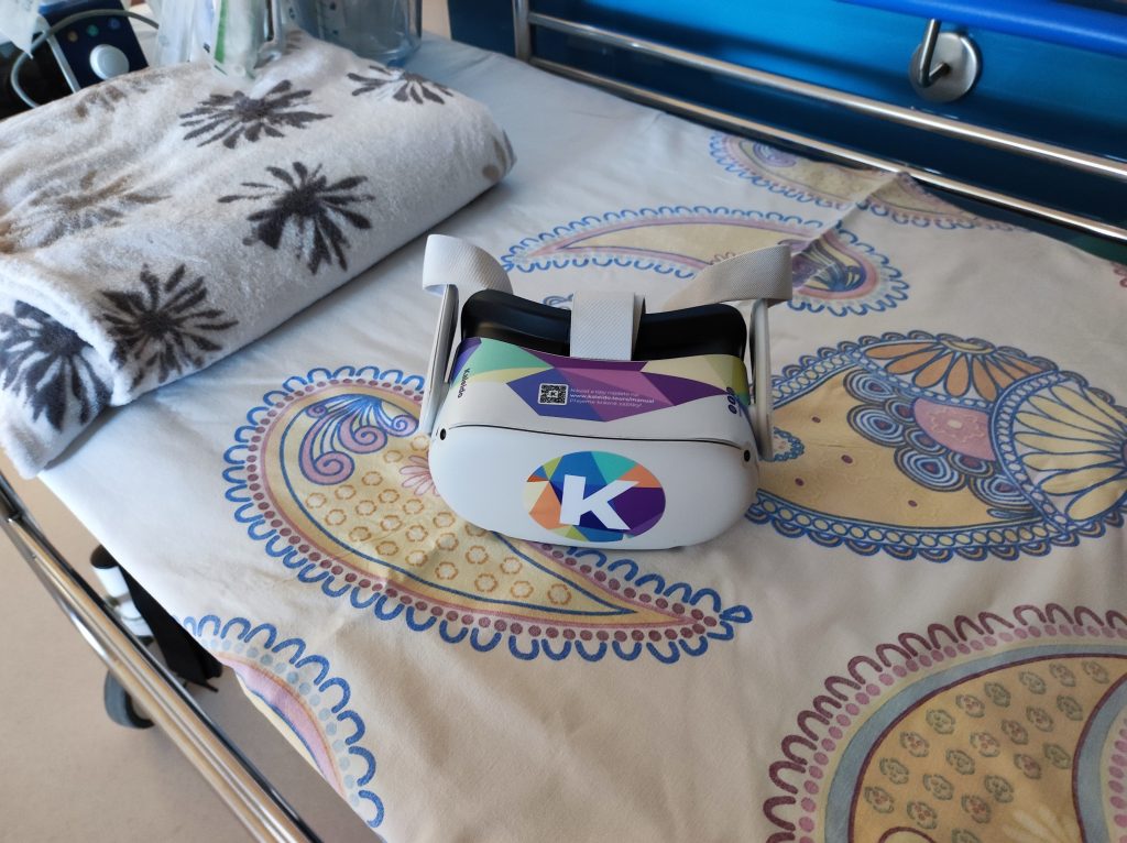 virtuálna realita okuliare pre deti s onkologickým ochorením