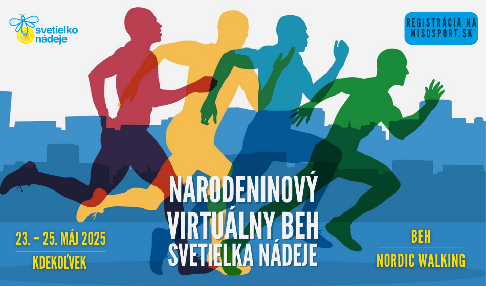 Narodeninový virtuálny beh Svetielka nádeje