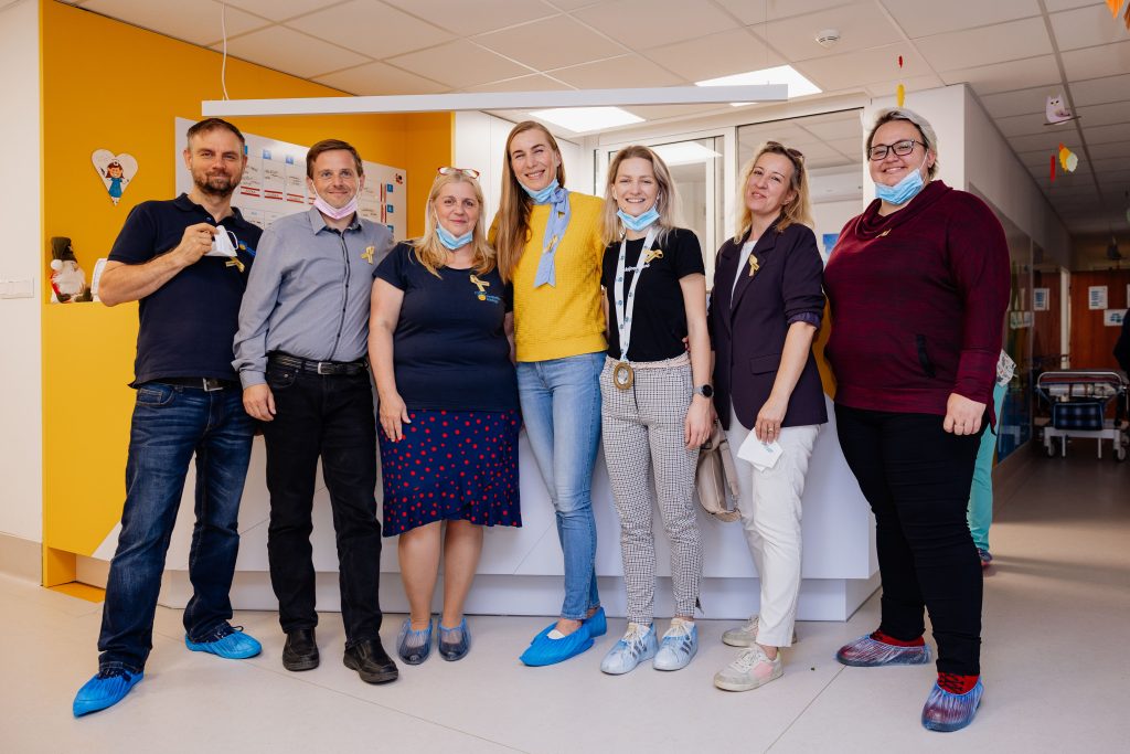 Anastasia Kuzminová a tím Svetielka nádeje na KPOH DFNsP BB